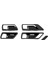 Karbon Fiber Araba Iç Kapı Kolu Kase Paneli Kapak Trim Land Cruiser 300 LC300 2022-2023 Için 5 Adet (Yurt Dışından) 1