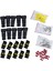 10 Kit 2 Pimli Yol Su Geçirmez Elektrik Kablosu Konektör Fişi (Yurt Dışından) 1