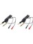 2x Yedek Ses Kablosu HD25 HD560 HD540 HD480 HD430 414 HD250 Kulaklık Ses Kablosu, L Uzun R Kısa (Yurt Dışından) 1