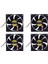 4x 3 Pin 90MM 25MM Soğutucu Fan Soğutucu Soğutma Radyatörü Bilgisayar Pc Cpu 12 V (Yurt Dışından) 1