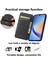 Samsung Galaxy A35 5g Kılıf Için Caseneo 001 Serisi Rfıd Engelleme Cüzdan Deri Kapak - Magic Space (Yurt Dışından) 4
