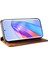 Yıkatu YK-006 For Honor X40 5g / X9A 5g / Magic5 Lite 5g Deri Kılıf Litchi Doku Telefon Cüzdan Kapağı - Kahverengi (Yurt Dışından) 3