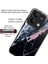Xiaomi Redmi Note 13 5g Kılıf Temperli Cam+Tpu Telefon Kapağı Desen Baskı - Siyah Mermer (Yurt Dışından) 2