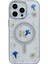 iPhone 13 Pro Max Kılıf Pc+Tpu Cep Telefonu Kapağı Manyetik Epoksi Kurutulmuş Çiçek Telefon Kabuğu - Lobelia Erinus (Yurt Dışından) 1
