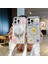 iPhone 13 Pro Max Kılıf Pc+Tpu Cep Telefonu Kapağı Manyetik Epoksi Kurutulmuş Çiçek Telefon Kabuğu - Lobelia Erinus (Yurt Dışından) 5