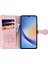 Samsung Galaxy A35 5g Kılıf Manyetik Toka Cüzdan Çizilmeye Dayanıklı Telefon Kapağı - Gül Altın (Yurt Dışından) 2