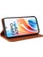 Yıkatu YK-001 Oppo A79 5g / A2 5g Kılıf Manyetik Adsorpsiyon Deri Telefon Kapağı - Kahverengi (Yurt Dışından) 4
