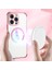 Kadem iPhone 12 Pro Max 6.7 Inç Kılıf Şeffaf Tpu Dört Köşeli Düşme Koruması Koruyucu Kapak - Mor (Yurt Dışından) 3