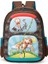 Sevimli Karikatür Büyük Kapasiteli Aşınmaya Dayanıklı Okul Çantası (Yurt Dışından) 1