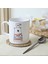 I Love Coffee Silindir Kupa 10 cm 1