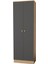 Varna Portmanto 180 cm Gri-Meşe 4