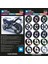 Double Stripe Tasarımlı Reflektif Sarı Jant Şeridi Sticker Çınar Extreme 2