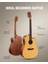 DAG-1C Cutaway Akustik Gitar Seti (Natural) 3