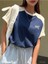 Kadın Lacibej Best Time Baskılı Oversize T-Shirt 3