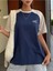 Kadın Lacibej Best Time Baskılı Oversize T-Shirt 4