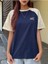 Kadın Lacibej Best Time Baskılı Oversize T-Shirt 5