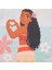 Moana Kız Çocuk Gecelik Elbise 2