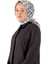 Gri Zincir Monogram Twill Ipek Eşarp 2