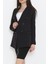 Capella Girl Düğmeli Blazer Ceket Siyah - 354.1247. 3