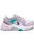 Vincentbb Gri Lila Ortopedik Günlük Kadın Spor Ayakkabı 2