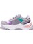 Vincentbb Gri Lila Ortopedik Günlük Kadın Spor Ayakkabı 3