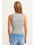 la & vetta Fitilli T-Shirt Halter Yaka Örme Atlet 4