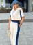 51408 Jean Detaylı Crop Ceket Taş 2