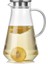 1500 ml Büyük Kapasiteli Cam Şişe Şeffaf Çaydanlık Paslanmaz Çelik Filtre Su Isıtıcısı Kaynar Su Şişeleri Sürahi Suyu Pot | Sürahi (Yurt Dışından) 1