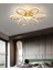 Metal Modern Plafonyer Tavan LED Avize Margarita Ledli Avize Eskitme Gold Bej 1 Modern 50 x 45 E27 1