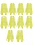 10 Adet Golf Mat Tees, Golf Simülatörü Tees, Sürüş Alanı Için Pratik Golf Tees, Golf Eğitimi Için Ev Golf Tees, Sarı L (Yurt Dışından) 1