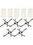 Medion MD16192 MD18500 MD18501 MD18600 Serisi Için 5 Filtre + 10 Yan Fırça (Yurt Dışından) 1