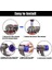 Dyson V7 V8 Elektrikli Süpürge Elektrikli Süpürge Aksesuarları Için Arka Motor Kapağı + Filtre + Ön Filtre Seti Değiştirme (Yurt Dışından) 3