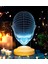 3 Boyutlu Adam LED Lamba 6