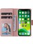 Ile Uyumlu iPhone 13 Mini Premium Mermer Vintage Pu Deri Manyetik Kapatma Kılıfı Kayışlı Kapaklı (Yurt Dışından) 3