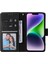 Ile Uyumlu iPhone 14 Plus Premium Mermer Vintage Pu Deri Manyetik Kapatma Kılıfı Kayışlı Kapaklı (Yurt Dışından) 4