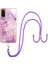 Samsung Galaxy S20 5g Crossbody Kordon Askısı Mermer Anti-Scratch Için Kılıf (Yurt Dışından) 3