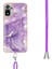 Xiaomi Redmi Için Not 10 4g Tampon Mermer Crossbody Kordon Askısı (Yurt Dışından) 2