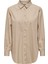 Onlnora New L/s Shırt Wvn Noos Kadın Kahverengi Gömlek - 15227677 1
