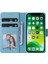 Ile Uyumlu iPhone 13 Premium Mermer Vintage Pu Deri Manyetik Kapatma Kılıfı Kayışlı Kapaklı (Yurt Dışından) 3