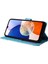 Ile Uyumlu Samsung Galaxy A15 5g Premium Mermer Vintage Pu Deri Manyetik Kapatma Kılıfı Kayışlı Kapaklı (Yurt Dışından) 3
