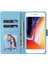 Ile Uyumlu iPhone 8 Plus/ 7 Plus Premium Mermer Vintage Pu Deri Manyetik Kapatma Kılıfı Kayışlı Kapaklı (Yurt Dışından) 4