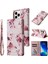 Ile Uyumlu iPhone 13 Pro Premium Mermer Vintage Pu Deri Manyetik Kapatma Kılıfı Kayışlı Kapaklı (Yurt Dışından) 1