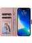Ile Uyumlu iPhone 13 Pro Premium Mermer Vintage Pu Deri Manyetik Kapatma Kılıfı Kayışlı Kapaklı (Yurt Dışından) 3
