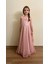 Melek Model Kız Çocuk Abiye Pembe 2