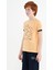 Kavun Içi Minimal Yazı Baskılı Standart Kalıp O Yaka Erkek Çocuk T-Shirt - 11132 5