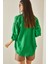 Yeşil Polo Yaka Basic Gömlek 5YXK2-48597-08 5