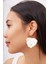 ISABEL EARRINGS Tığ İşi Yaprak Küpe - Ekru 4