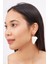 ISABEL EARRINGS Tığ İşi Yaprak Küpe - Ekru 5