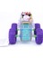 Takla Atan Işıklı Gear Chariot Stunt Car - Mor 4