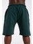 Erkek Pamuklu Penye Şort Regular Fit Şort Yeşil SRT01 2